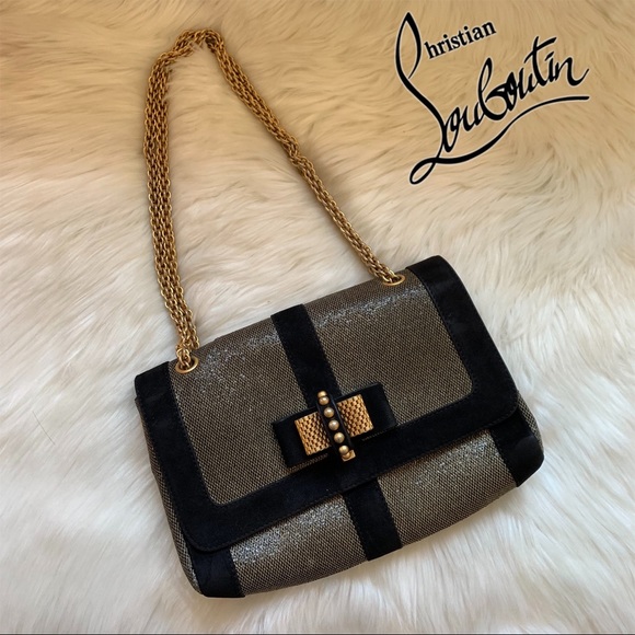 Christian Louboutin Handbags - CHRISTIAN LOUBOUTIN Sweet Charity Glitter Bag